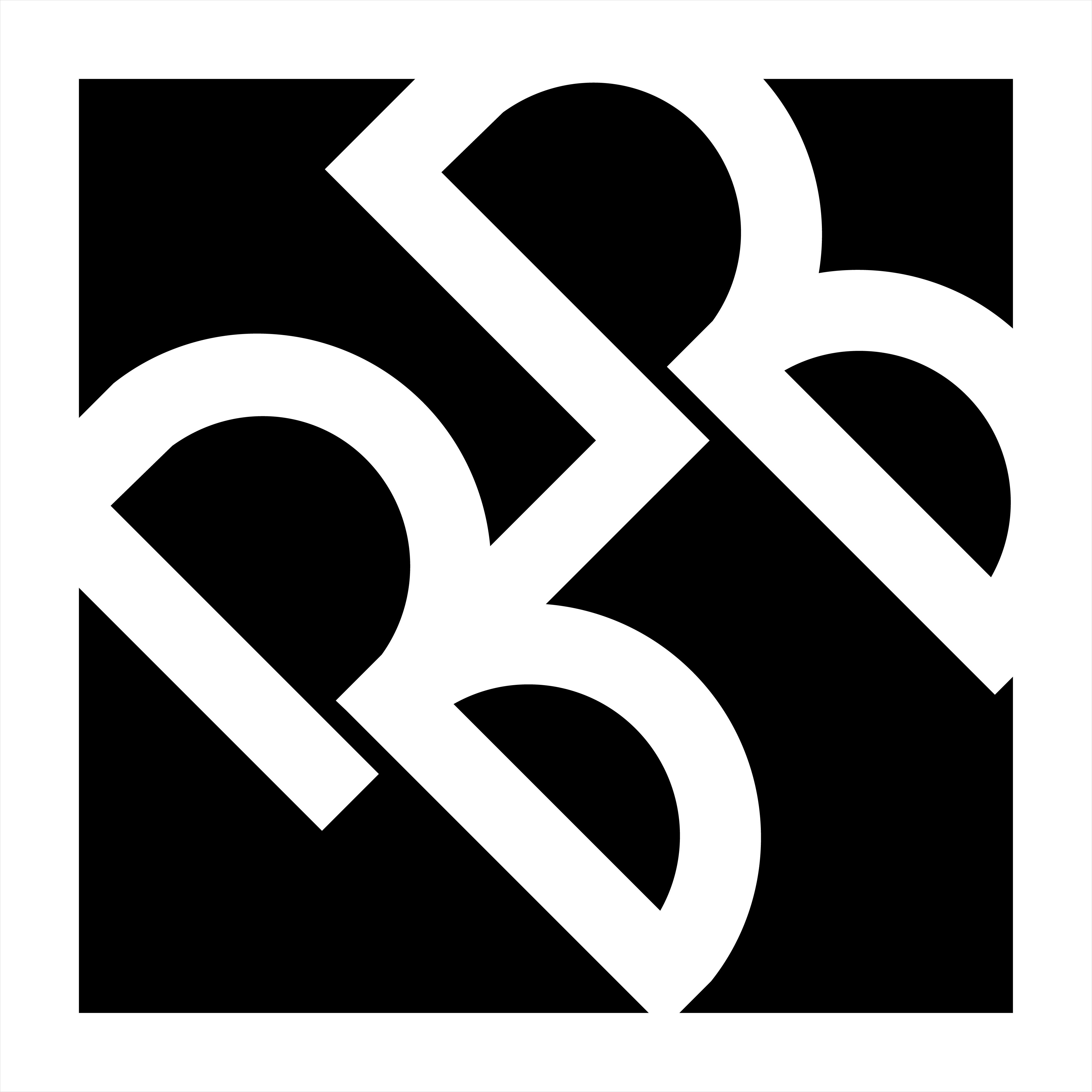Beggars Banquet Logo (White Outlined)