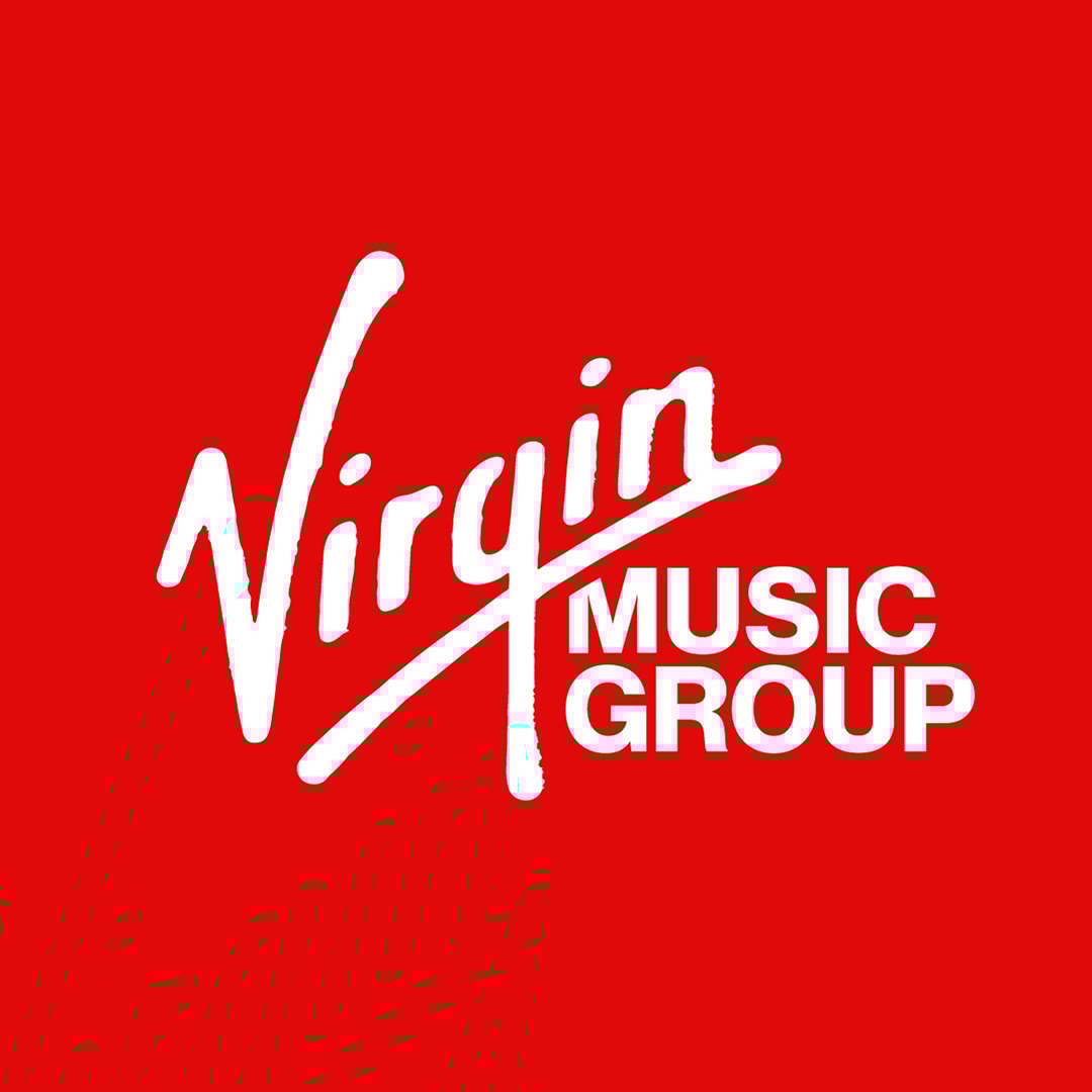 Virgin Music Group_White on Red